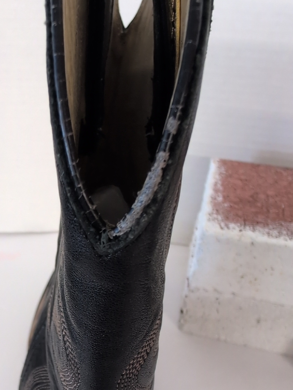Western Boots Cowboy Boots By Durango Black and Brown -Ladies  Size 7.5 - Picture 12 of 12